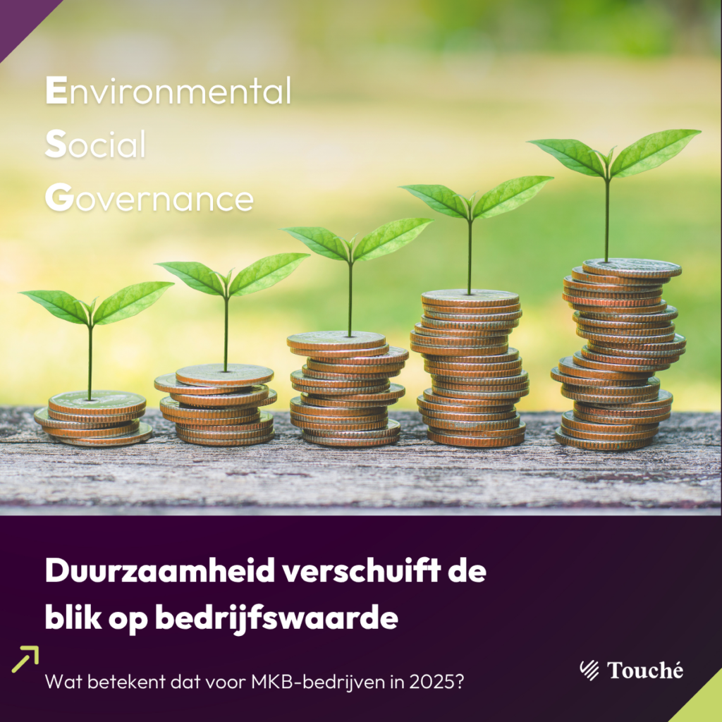 ESG in M&A 2025: duurzaamheid als factor voor waardering en overnames